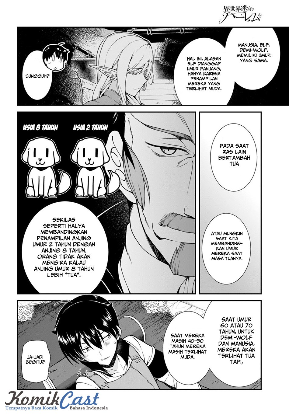 Isekai Meikyuu de Harem wo Chapter 04 Gambar 12